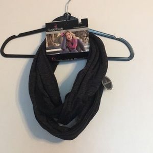 Cuddl Duda Fleece Reversible Infinity Scarf NWT